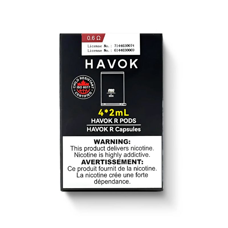 Uwell Havok R Pods (0.6 ohm) - 4 Pack