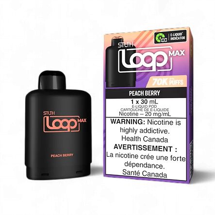 STLTH Loop Max 70k Pods - Peach Berry