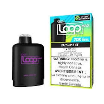 STLTH Loop Max 70k Pods - Razz Apple Ice