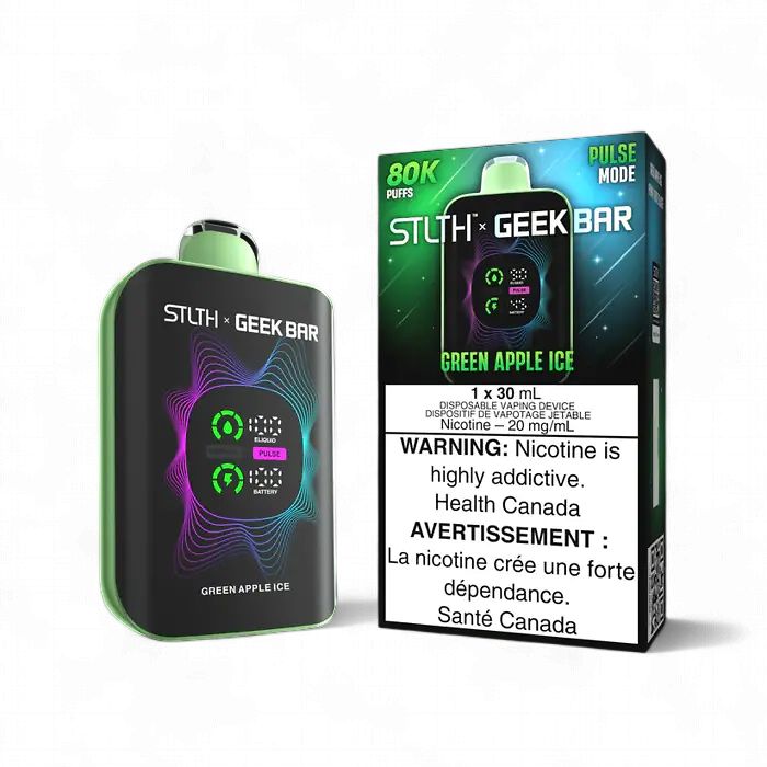 STLTH x Geek Bar 80K - Green Apple Ice