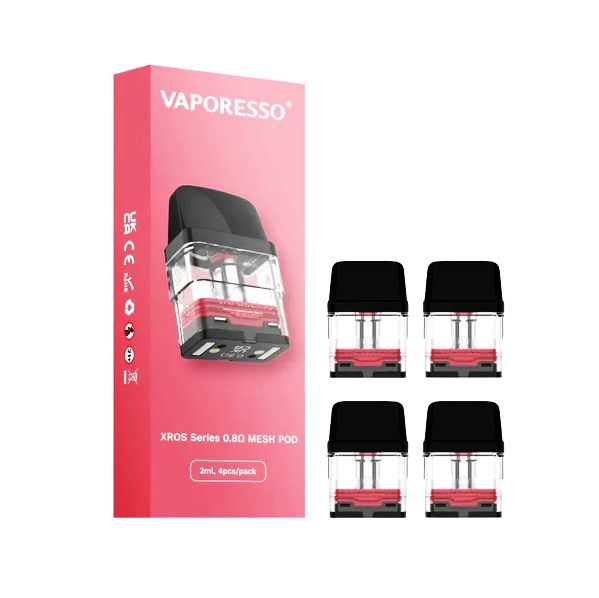 Vaporesso XROS (0.8 ohm) Mesh Pod - 4 pack