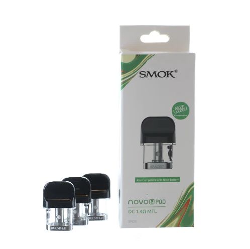 SMOK Novo 2 (1.4 ohm) Pods Quartz - 3 Pack