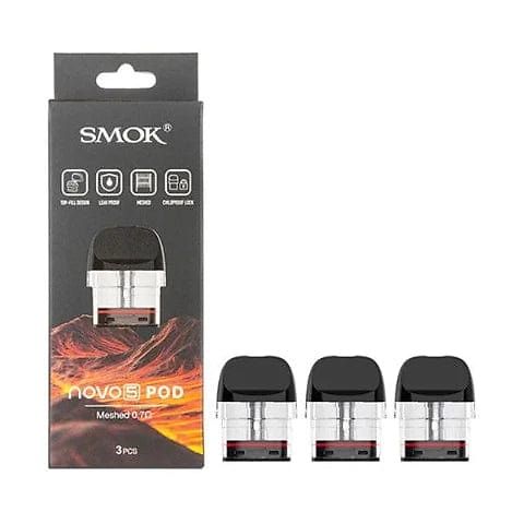 SMOK Novo 5 (0.7 ohm) Mesh Pods - 3 Pack