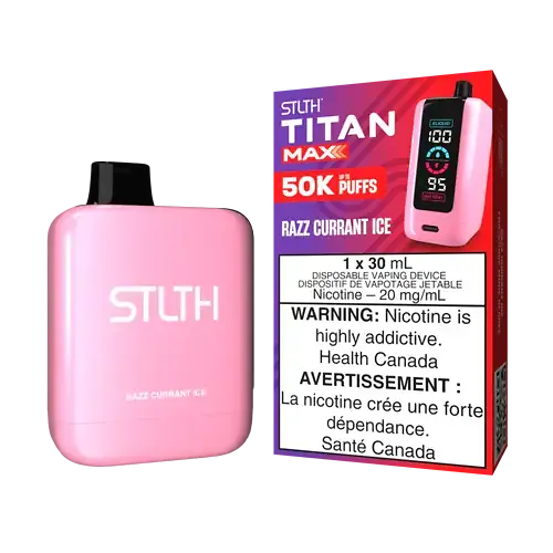 STLTH Titan Max - Razz Currant Ice