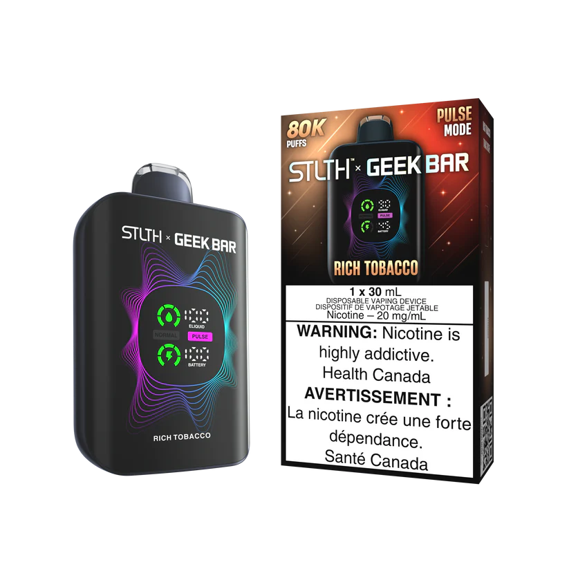 STLTH x Geek Bar 80K - Rich Tobacco