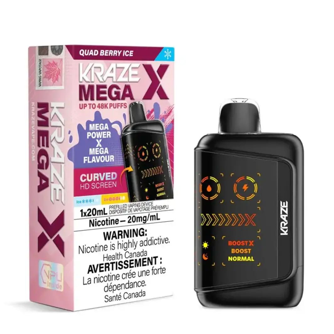 Kraze Mega X 48K - Quad Berry Ice