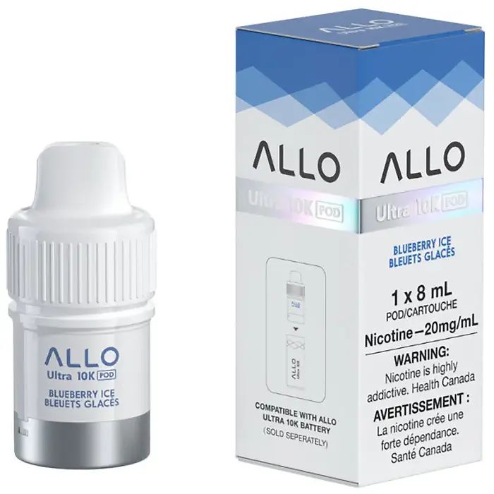 Allo 10k Pods - Blueberry Ice