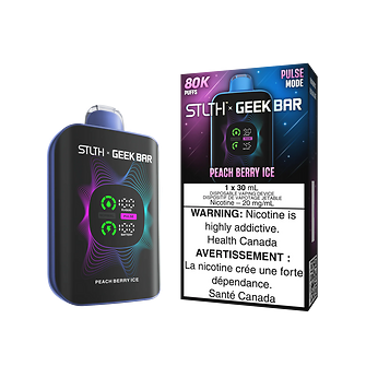 STLTH x Geek Bar 80K - Peach Berry Ice