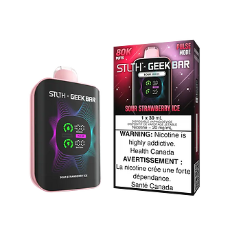 STLTH x Geek Bar 80K - Sour Strawberry Ice