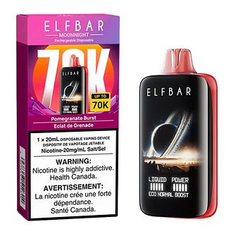 Elf Bar Moonnight 70k - Pomegranate Burst