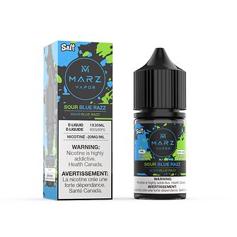 Marz Vapour 30ml Salts - Sour Blue Razz