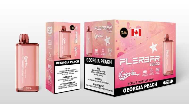 Genie Flerbar 10000 - Georgia Peach