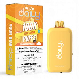 Drip'n Daily 100K - Just Banana Iced