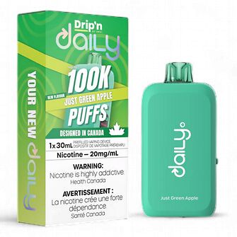 Drip'n Daily 100K - Just Green Apple