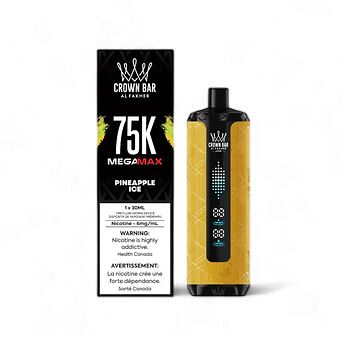 Al Fakher Crown Bar Megamax 75K - Pineapple Ice