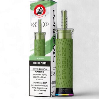 Starbuzz E-Hose 100K Puffs - Chew Mint (G Mint)