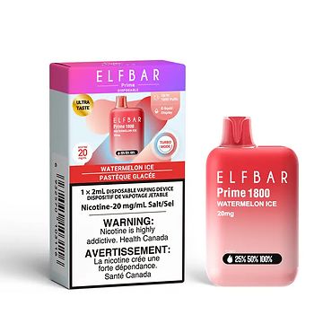Elf Bar Prime 1800 - Watermelon Ice
