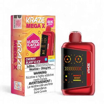 Kraze Mega X 48K - Cherry Blast G Ice
