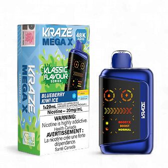Kraze Mega X 48K - Blueberry Kiwi Ice
