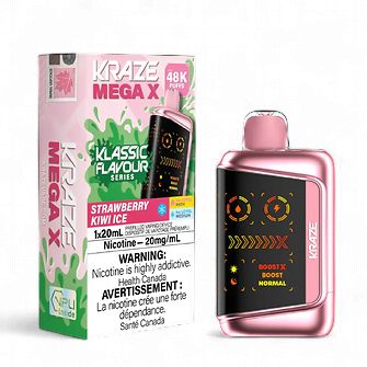 Kraze Mega X 48K - Strawberry Kiwi Ice