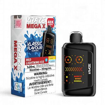 Kraze Mega X 48K - Red Lightning Ice