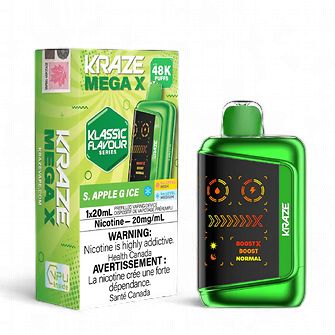 Kraze Mega X 48K - S. Apple G Ice