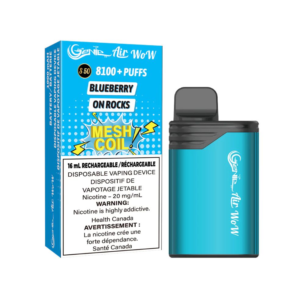 Genie Air WoW 8100 - Blueberry On Rocks