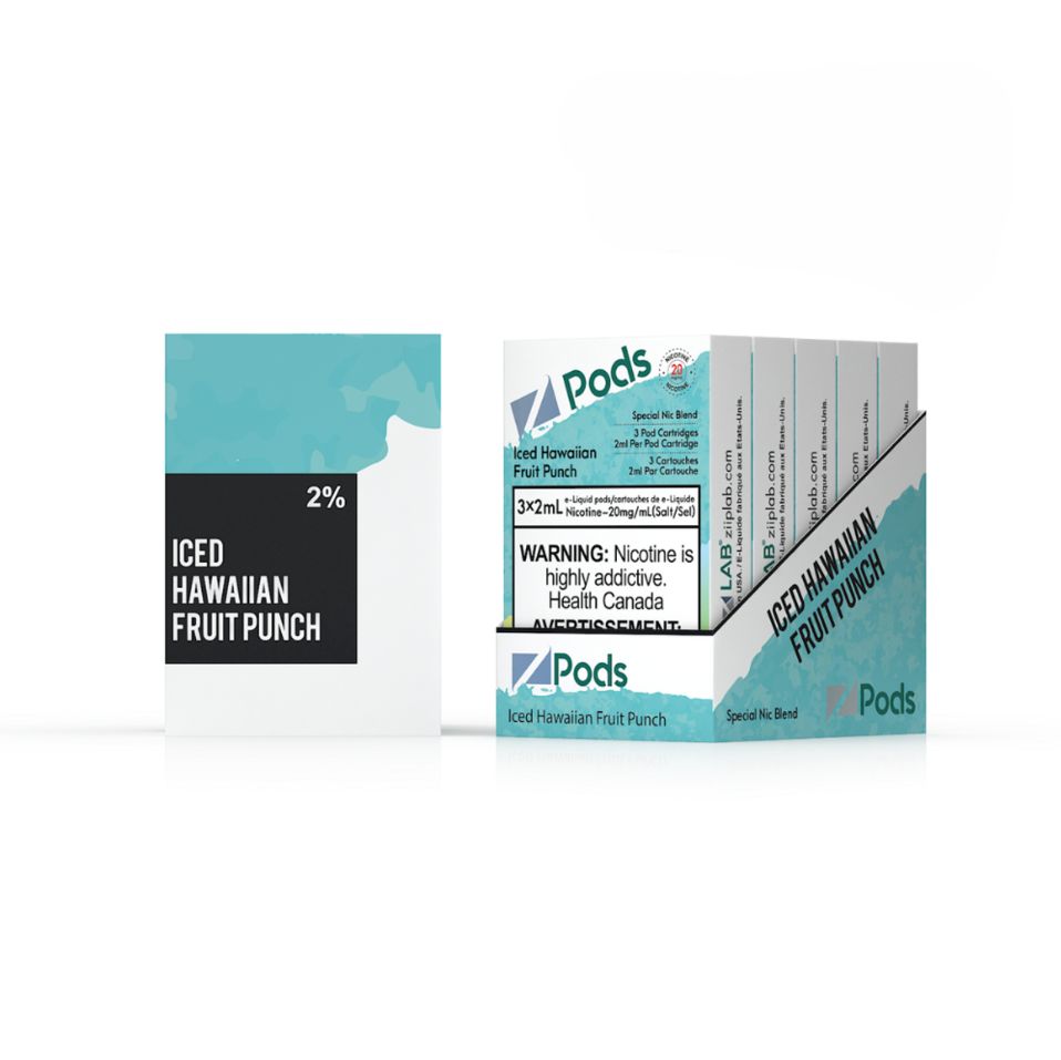 Z Pods Iced Hawaiian Fruit Nectar (Punch)