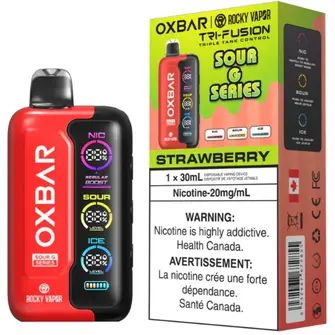 Oxbar Tri-fusion Sour G series - Strawberry