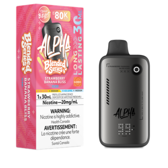 Flavour Beast Alpha 80K Blended Series - Strawberry Banana Bliss Iced