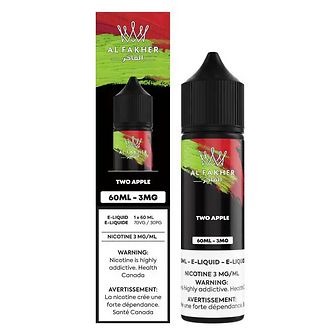 Al fakher 60ml Freebase - Two Apple 3mg