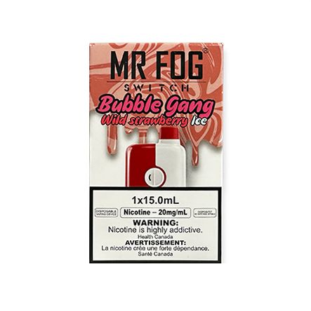 Mr Fog Switch 5500 - Bubble Gang Wild Strawberry Ice
