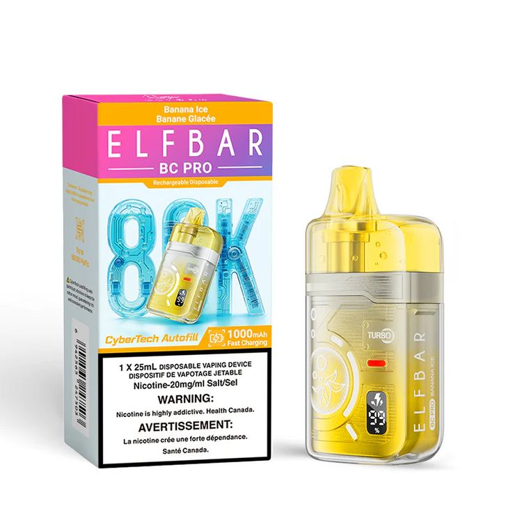 Elf Bar BC Pro 80k - Banana Ice