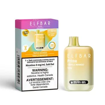 Elf Bar Prime 1800 Zero Nicotine - Triple Mango