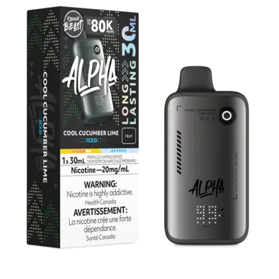 Flavour Beast Alpha 80K - Cool Cucumber Lime Iced