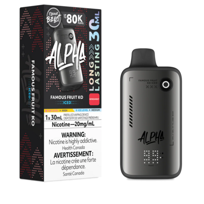 Flavour Beast Alpha 80K - Famous Fruit KO Iced