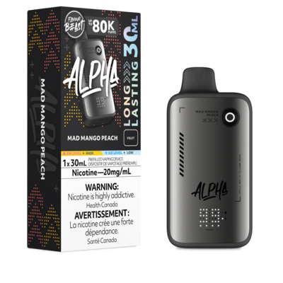 Flavour Beast Alpha 80K - Mad Mango Peach