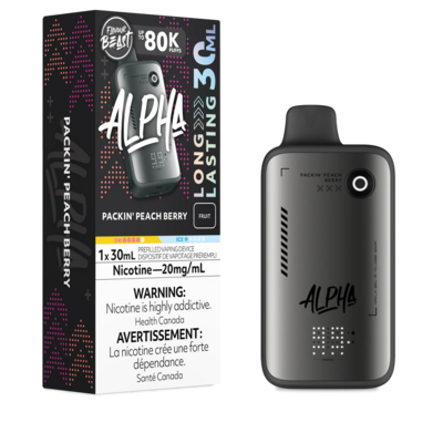 Flavour Beast Alpha 80K - Packin' Peach Berry
