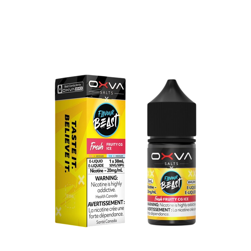 Flavour Beast x OXVA - Fresh Fruity CG Ice 30ml Salts