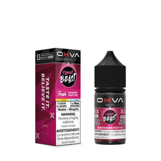 Flavour Beast x OXVA - Fresh Dragonfruit Ice 30ml Salts