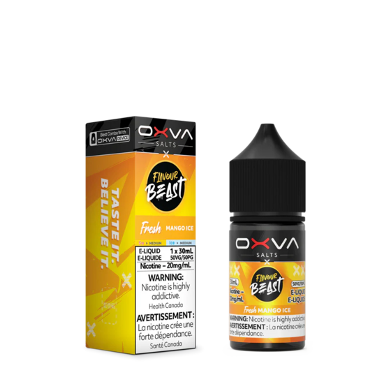 Flavour Beast x OXVA - Fresh Mango Ice 30ml Salts