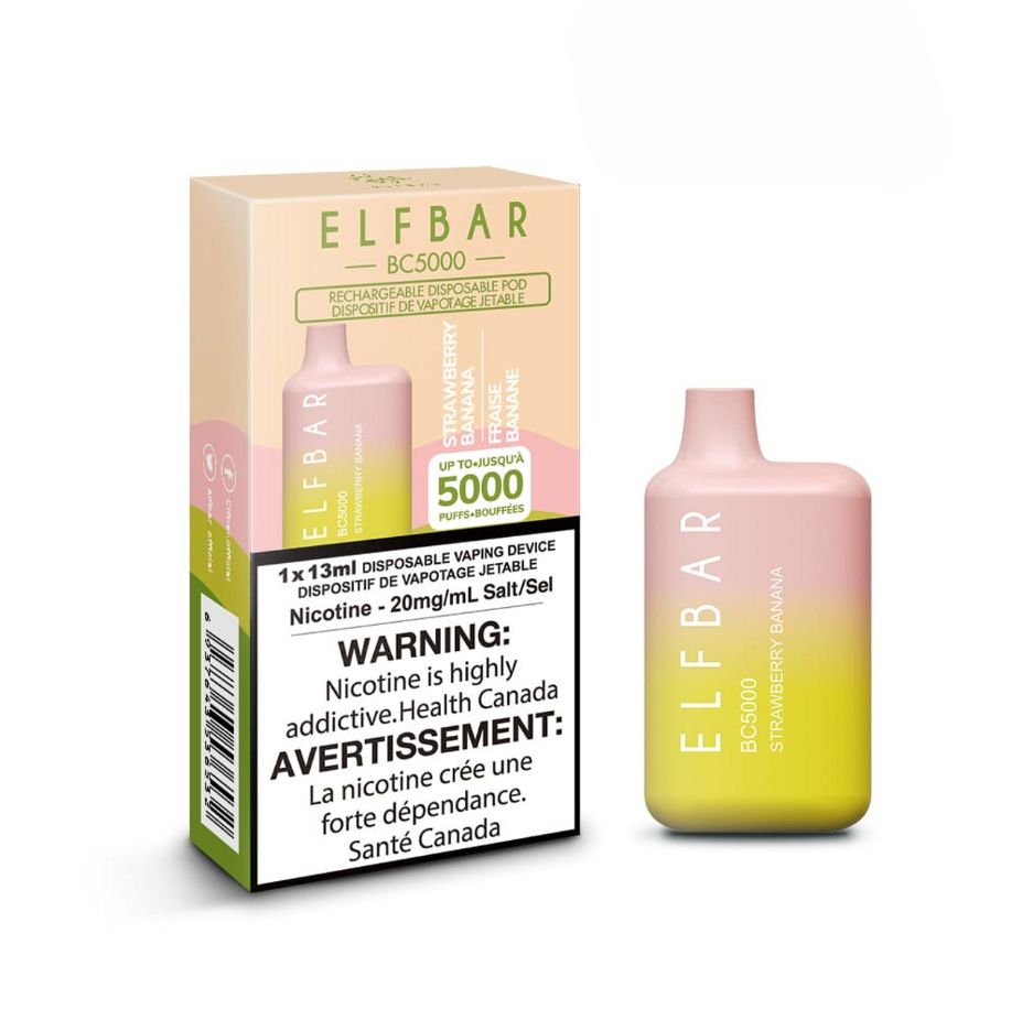 Elf Bar BC5000 Strawberry Banana
