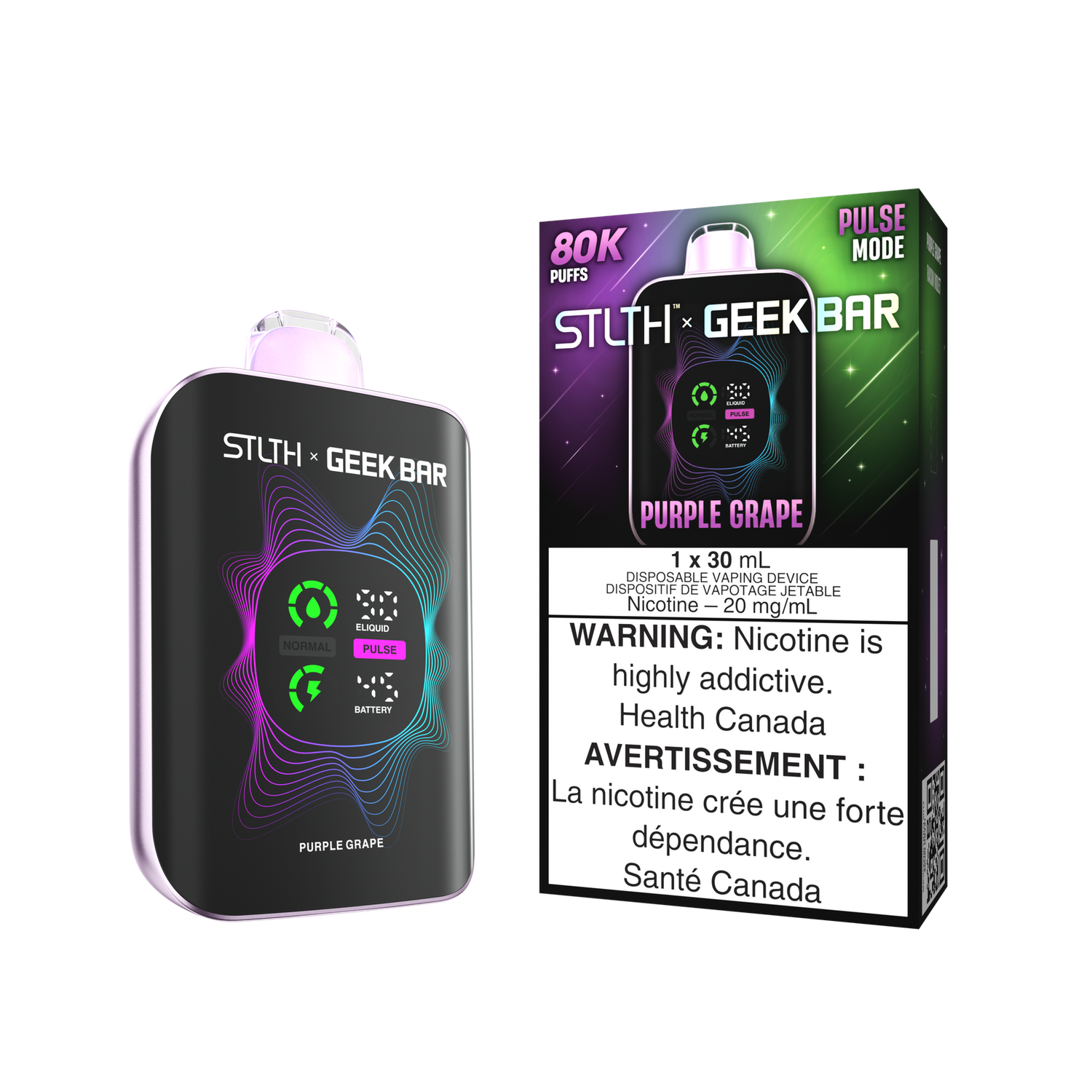 STLTH x Geek Bar 80K - Purple Grape