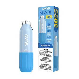 OVNS Max 3000 - Blue Razz Ice