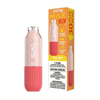 OVNS Max 3000 - Peach Berry