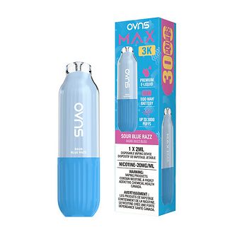 OVNS Max 3000 - Sour Blue Razz