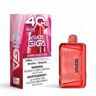 Kraze Giga 150K - Cherry Blast G Ice