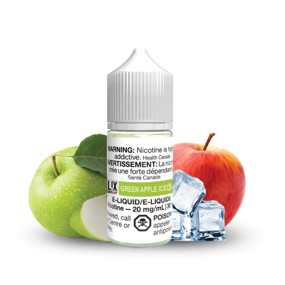 L!X - Green Apple Ice 30ml salts