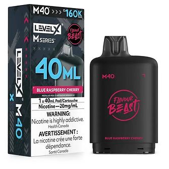 Flavour Beast Level X M40 160K - Blue Raspberry Cherry