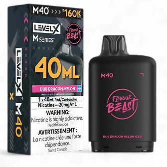 Flavour Beast Level X M40 160K - Dub Dragon Melon Iced